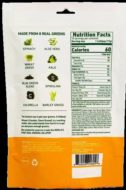 Tropical Citrus Lollipops (10 CT)