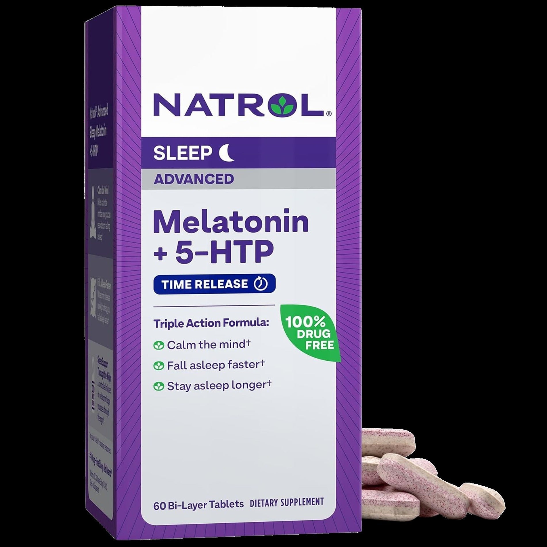 Melatonin 5-HTP Advanced Sleep Tablets (60 CT)