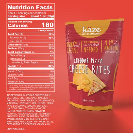 Cheddar Pizza Cheese Bites