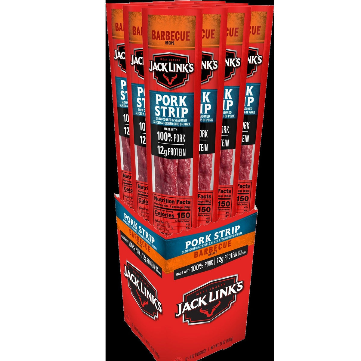 Barbecue Pork Strips (12 CT)