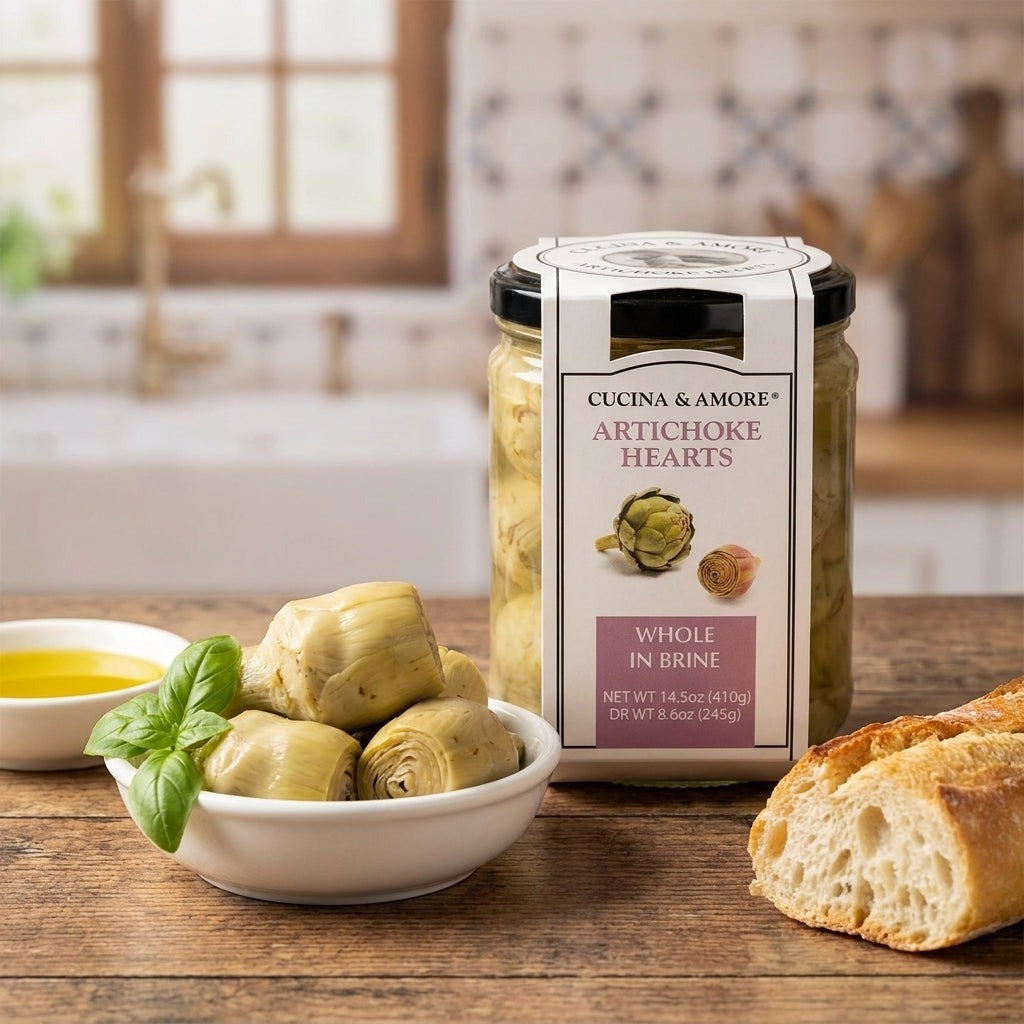 Whole Artichoke Hearts In Brine