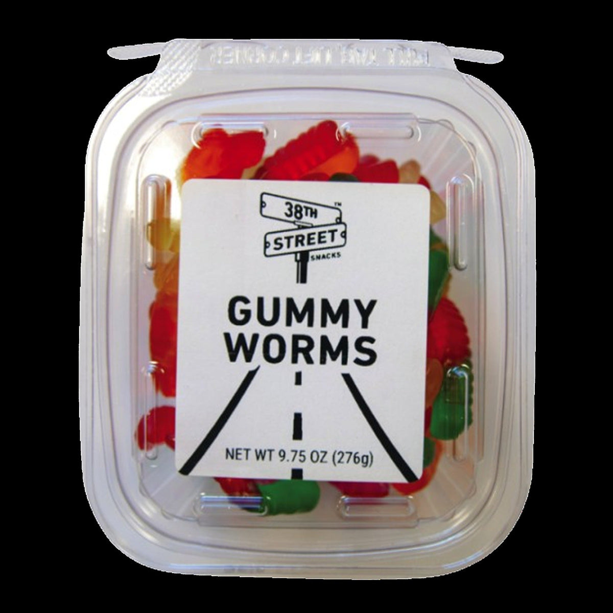 Gummy Worms Candy Tub
