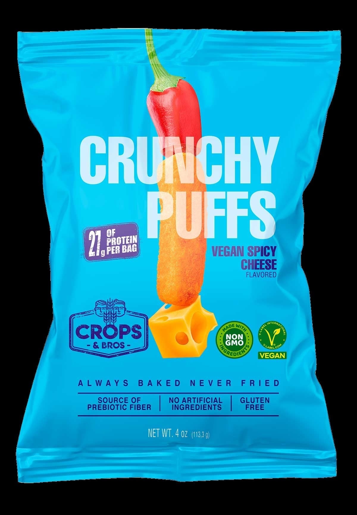 Spicy Cheese Crunchy Puffs