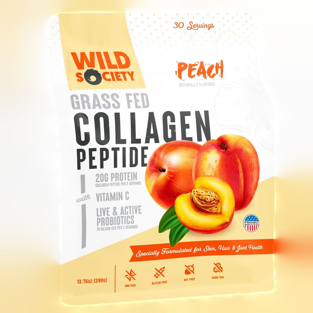 Grass Fed Collagen Peptide - Peach