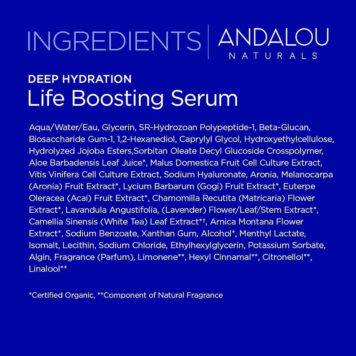 Deep Hydration Life Boosting Face Serum