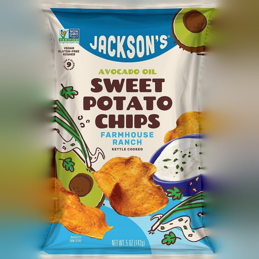 Avocado Oil Sweet Potato Chips - Farmhouse Ranch