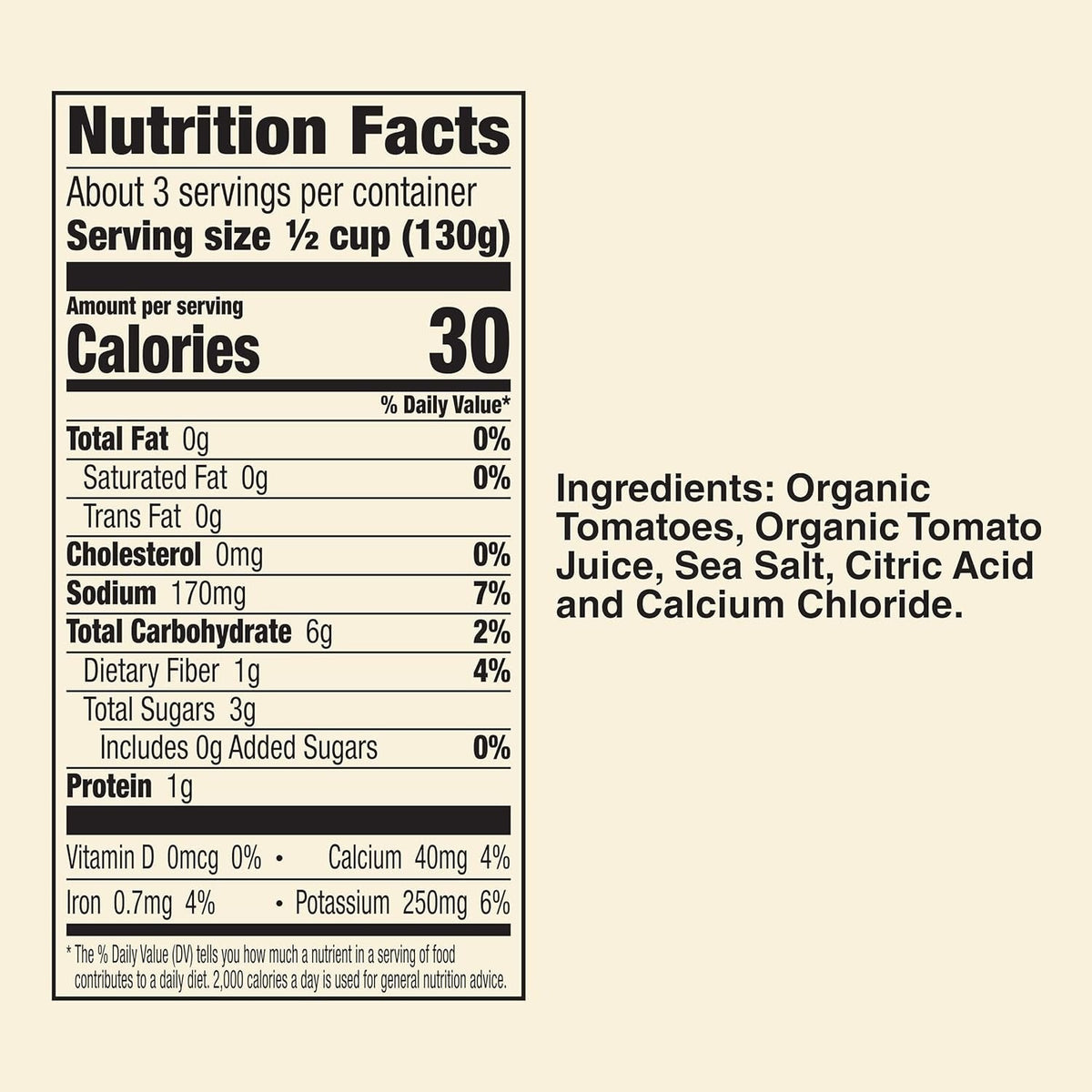 Organic Diced Tomatoes (3CT)
