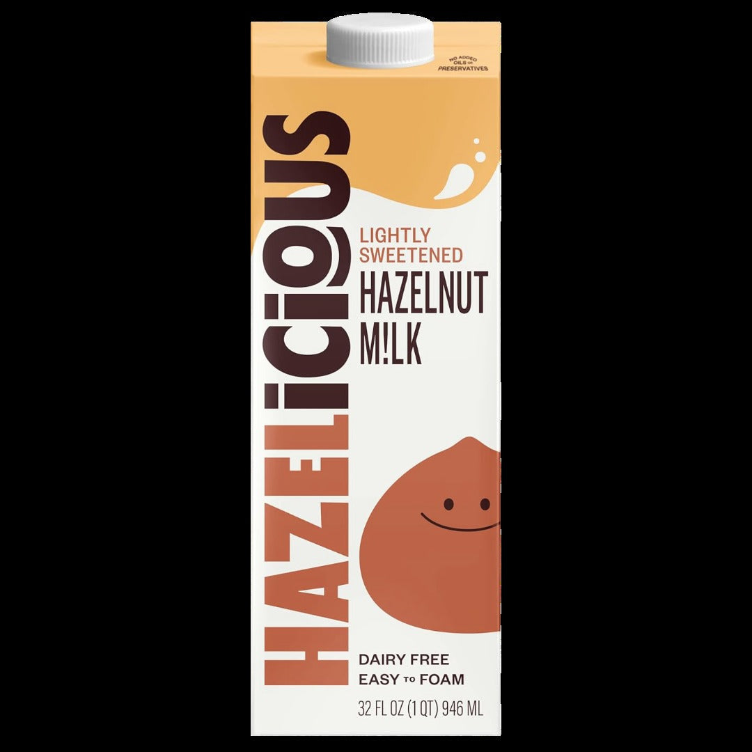 Lightly Sweetened Hazelnut Milk