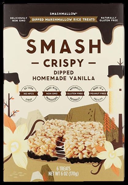 Marshmallow Dipped Rice Treats