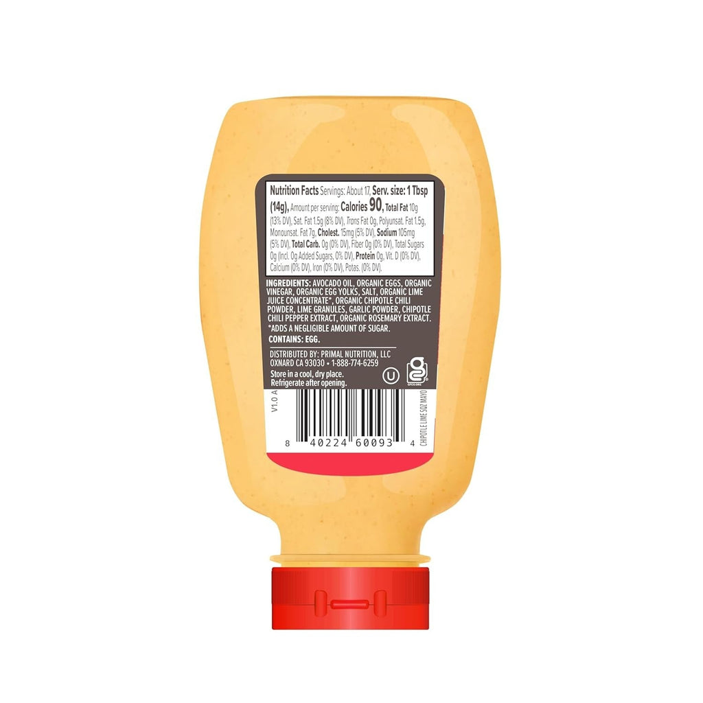 Chipotle Lime Mayonnaise Squeeze