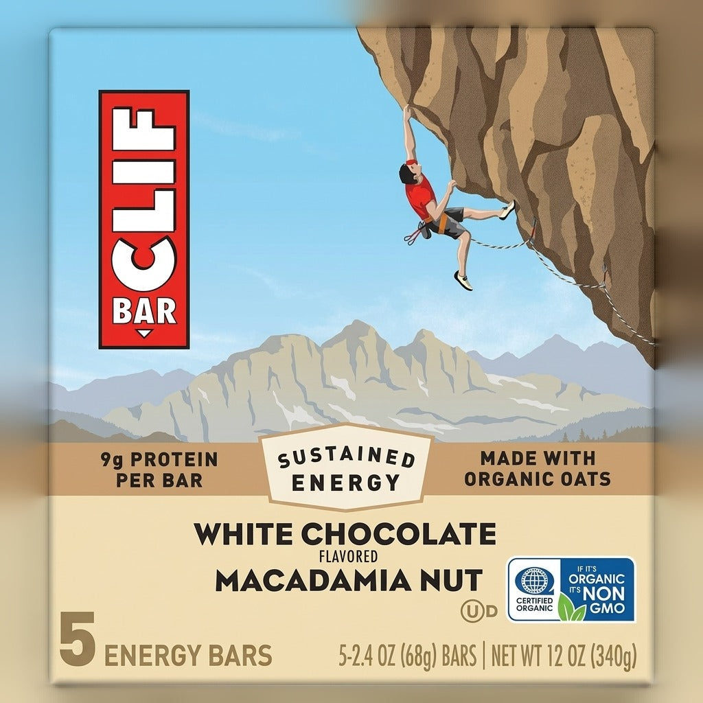 White Chocolate Macadamia Nut Bars (5 CT)