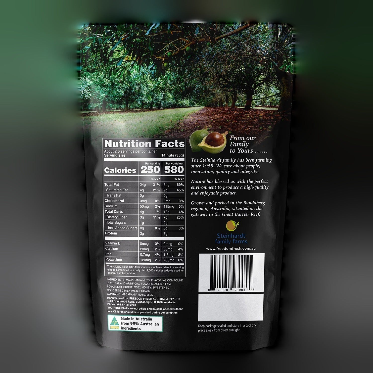 Australian Honey Macadamias