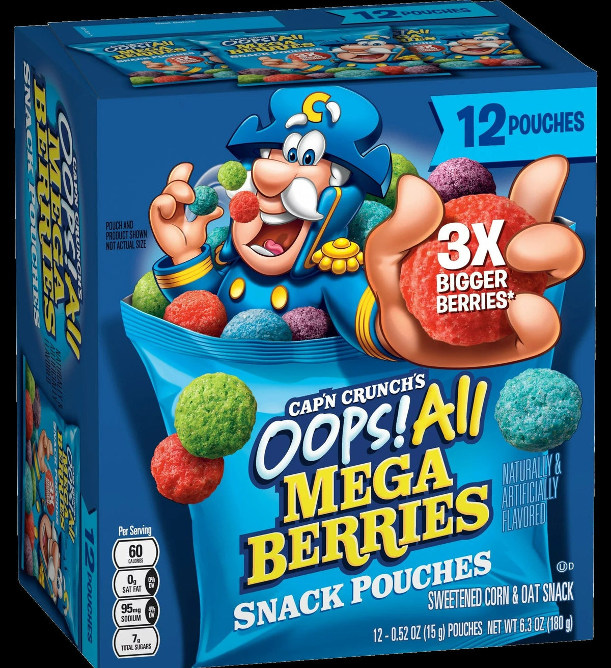 Mega Berry Snack Pouches (12 Pack)