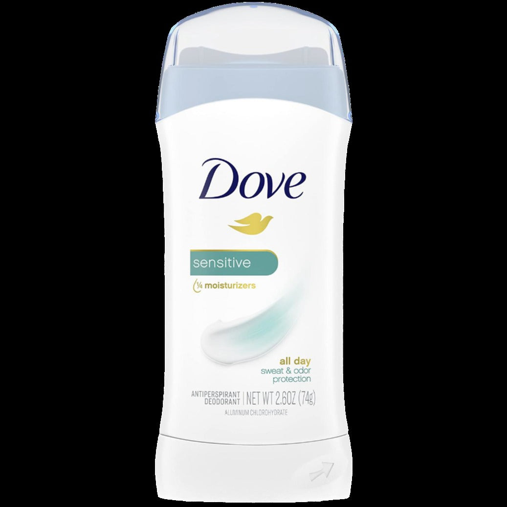 Sensitive Skin Invisible Solid Antiperspirant And Deodorant Stick