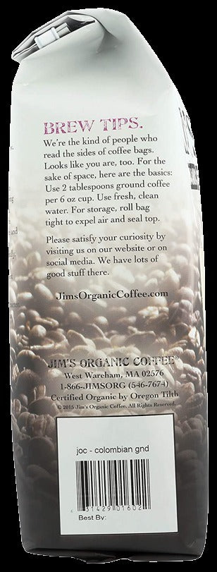 Organic Columbian Ground Coffee