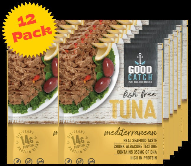 Fish-Free Tuna Mediterranean (12 Pack)