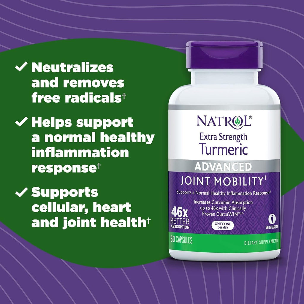 Extra Strength Turmeric (60 Capsules)