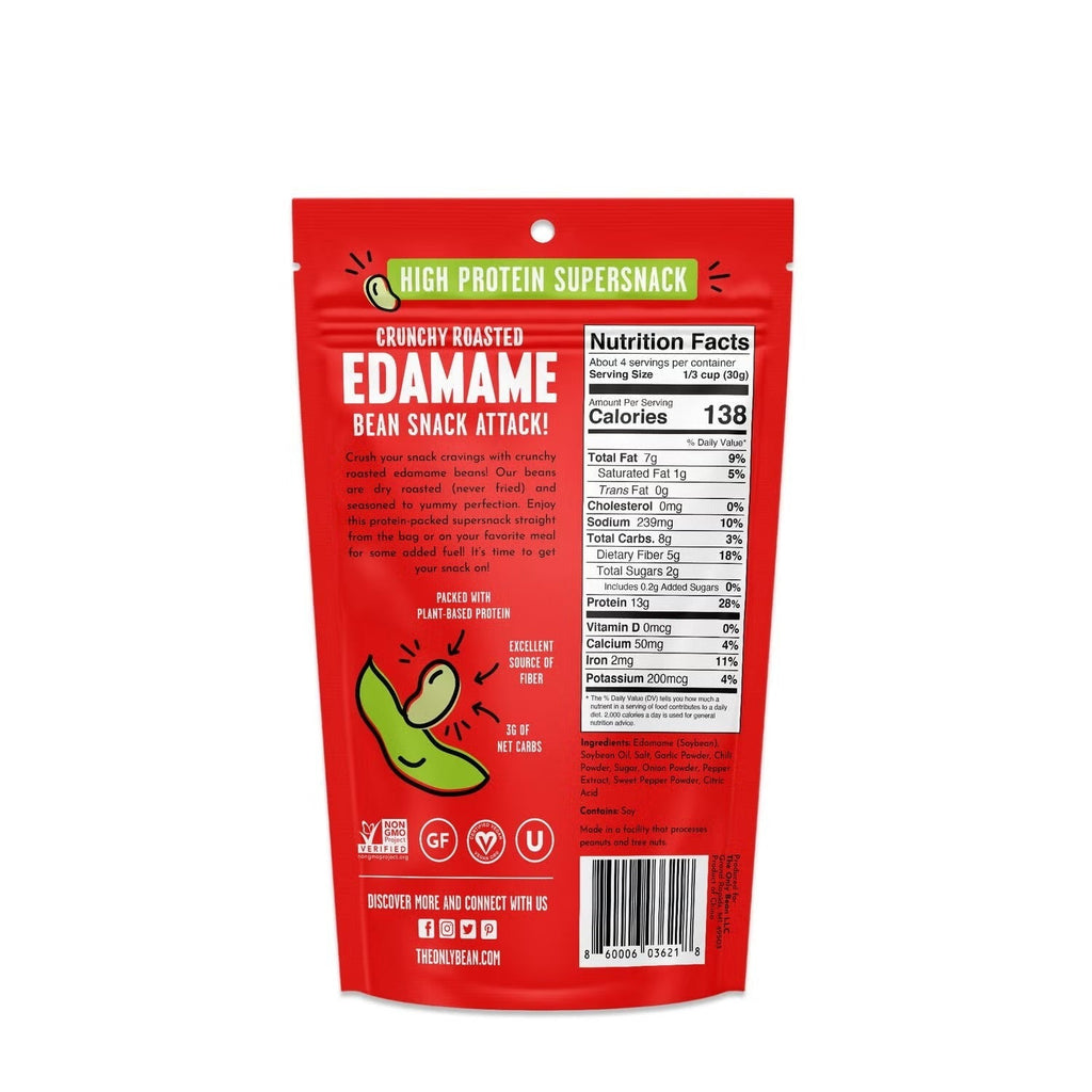 Sriracha Crunchy Roasted Edamame