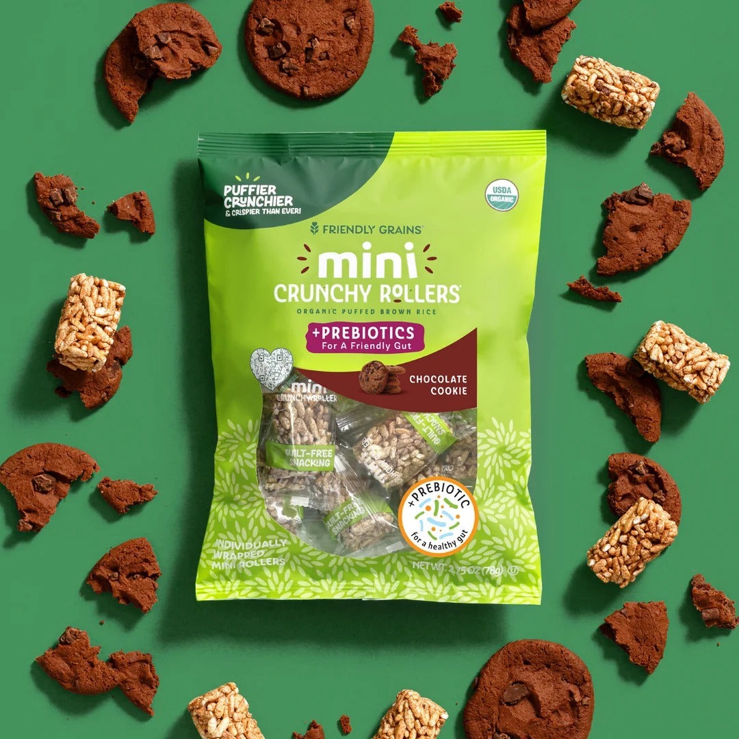 Mini Chocolate Cookie Rollers