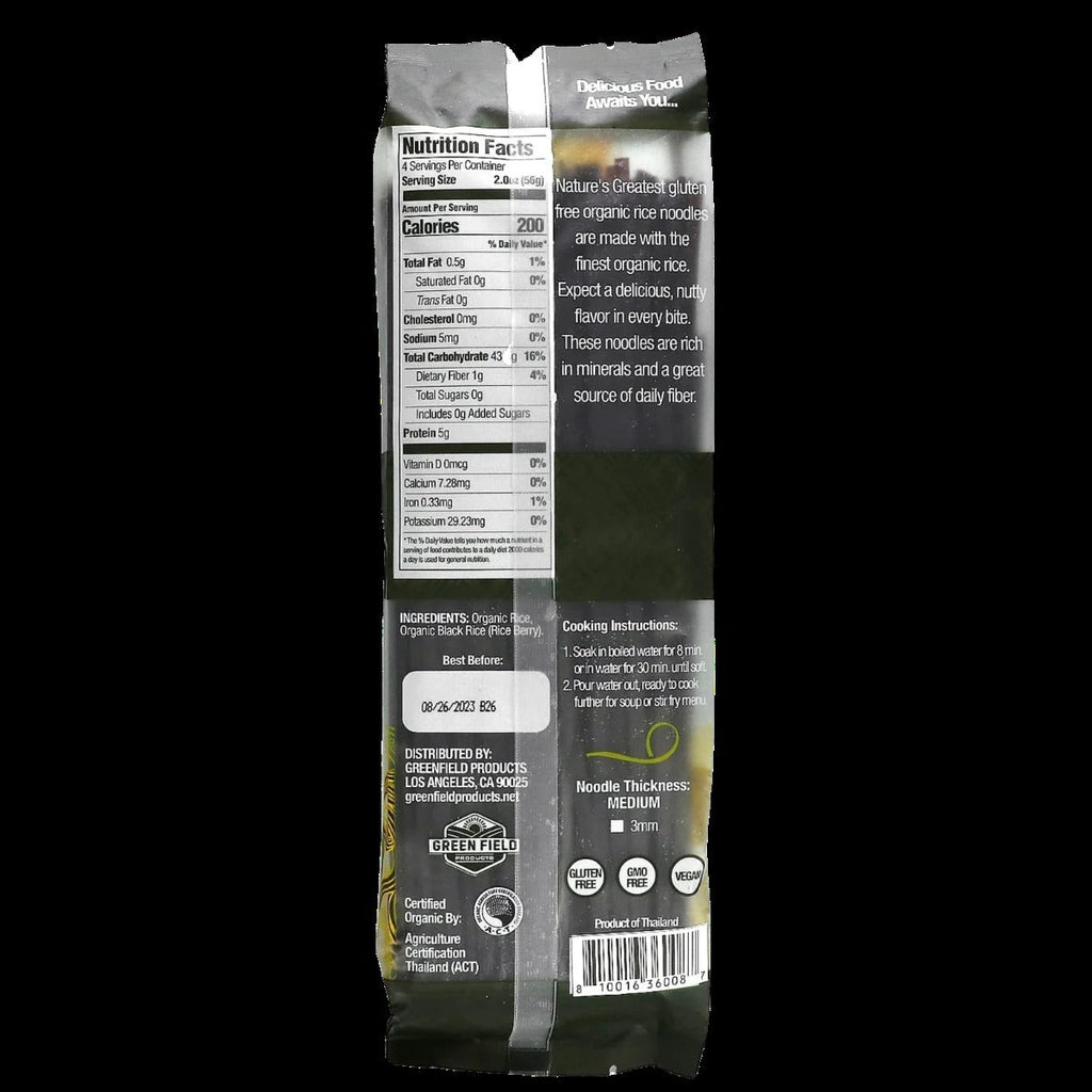 Organic Black Rice Noodles