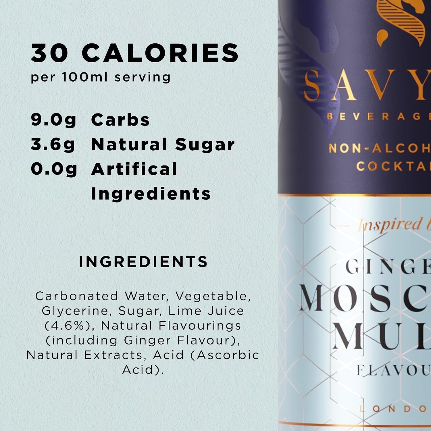 Moscow Mule Mocktail (4 CT)