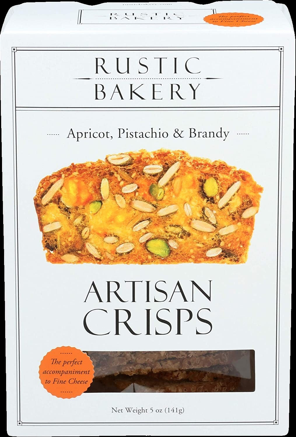 Apricot Pistachio & Brandy Crisps