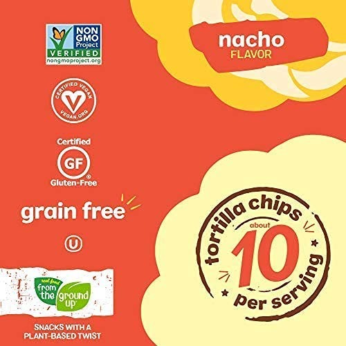 Nacho Cauliflower Tortilla Chips