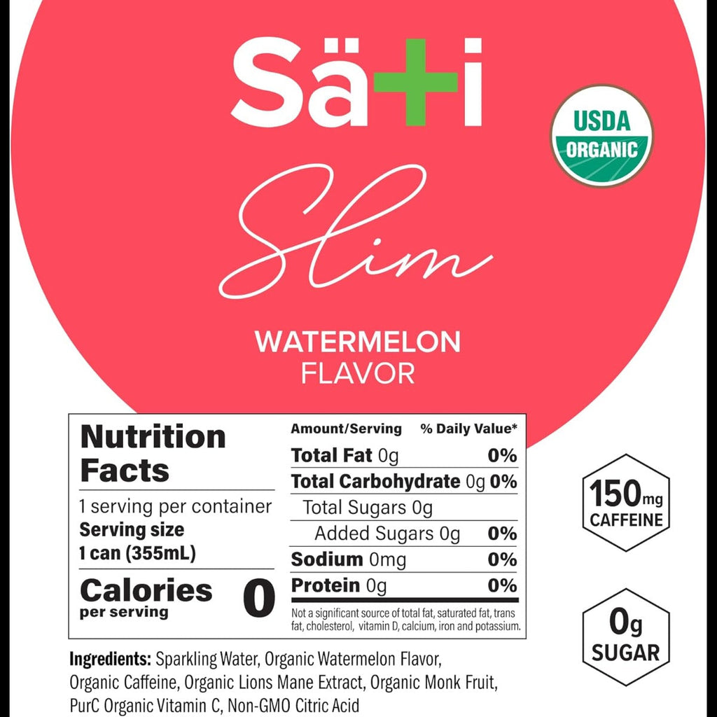 Organic Watermelon Soda (12 Pack)