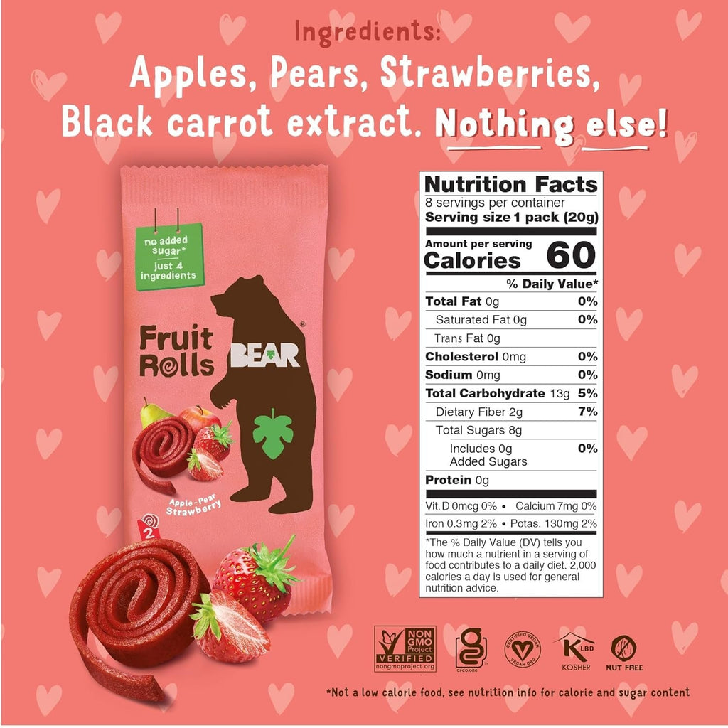 Yoyo Valentine's Fruit Snack