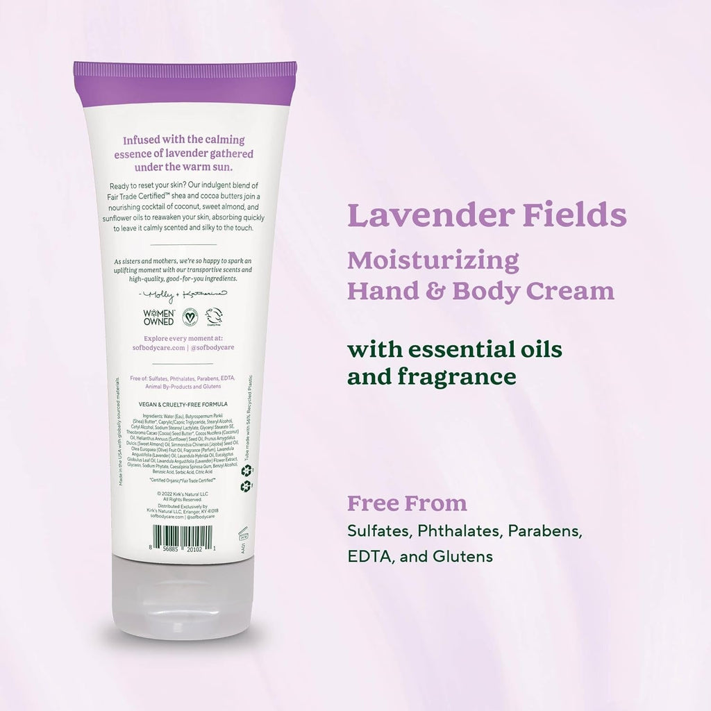 Lavender Fields Hand and Body Cream