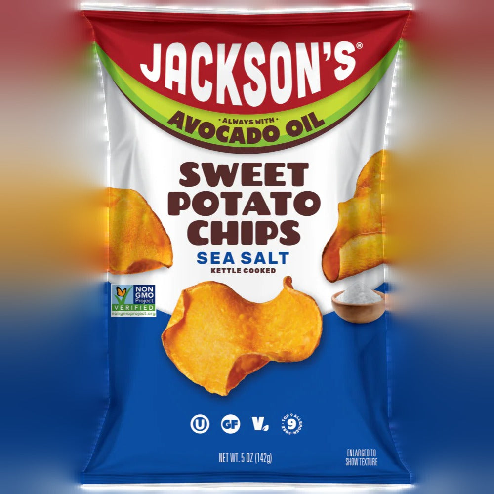 Avocado Oil Sweet Potato Chips - Sea Salt