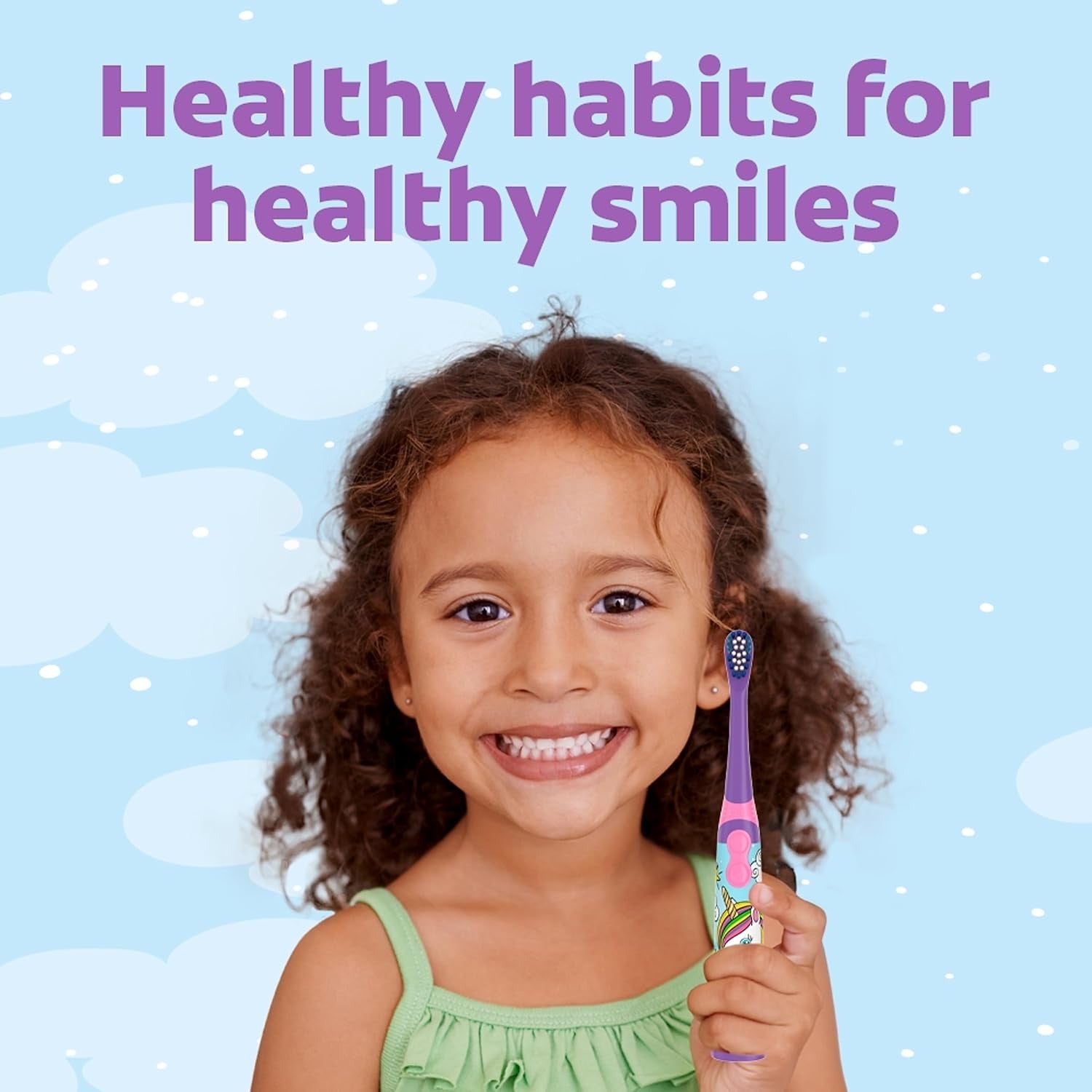 Kids Powered Toothbrush Unicorn, Extra Soft
