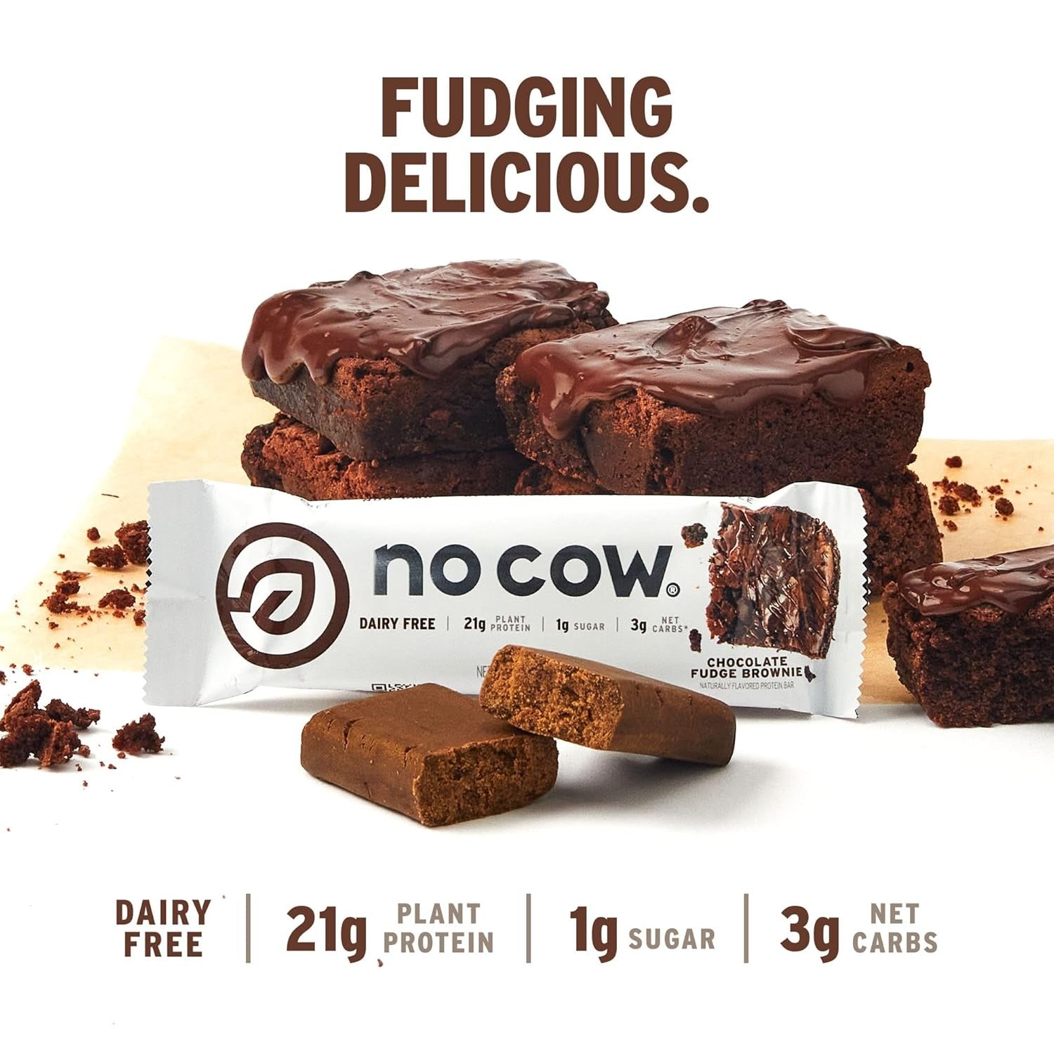 Chocolate Fudge Brownie Protein Bars (12 CT)