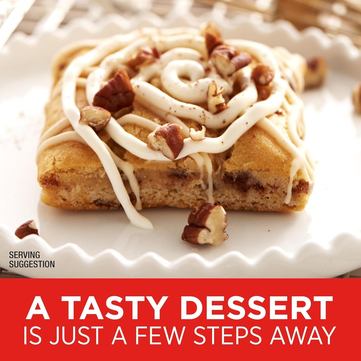 70 Calorie Cinnamon Coffee Cake Bar (8 Pack)
