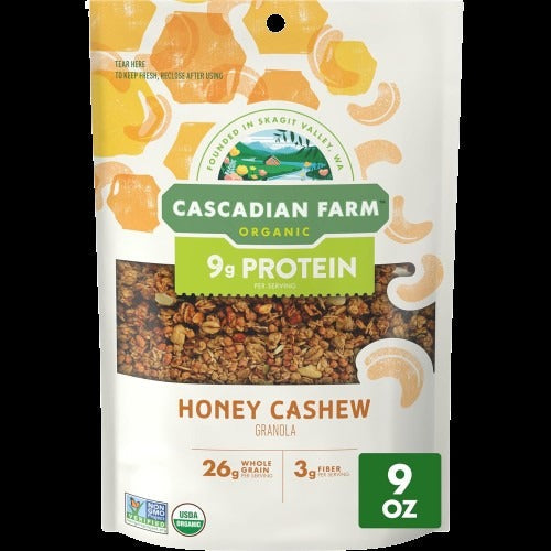 Organic Honey Cashew Protein Granola