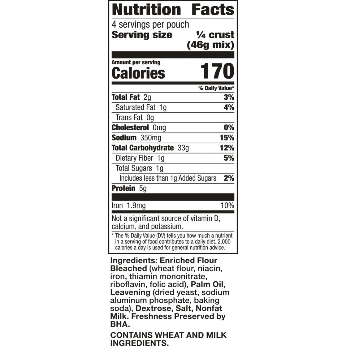 Pizza Crust Mix