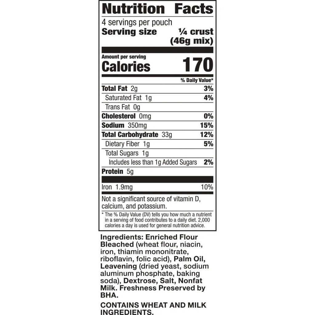 Pizza Crust Mix