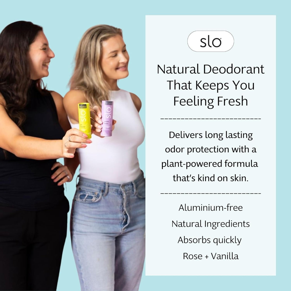 Slo Natural Beauty Deodorant Stick Cedar + Sage 55g