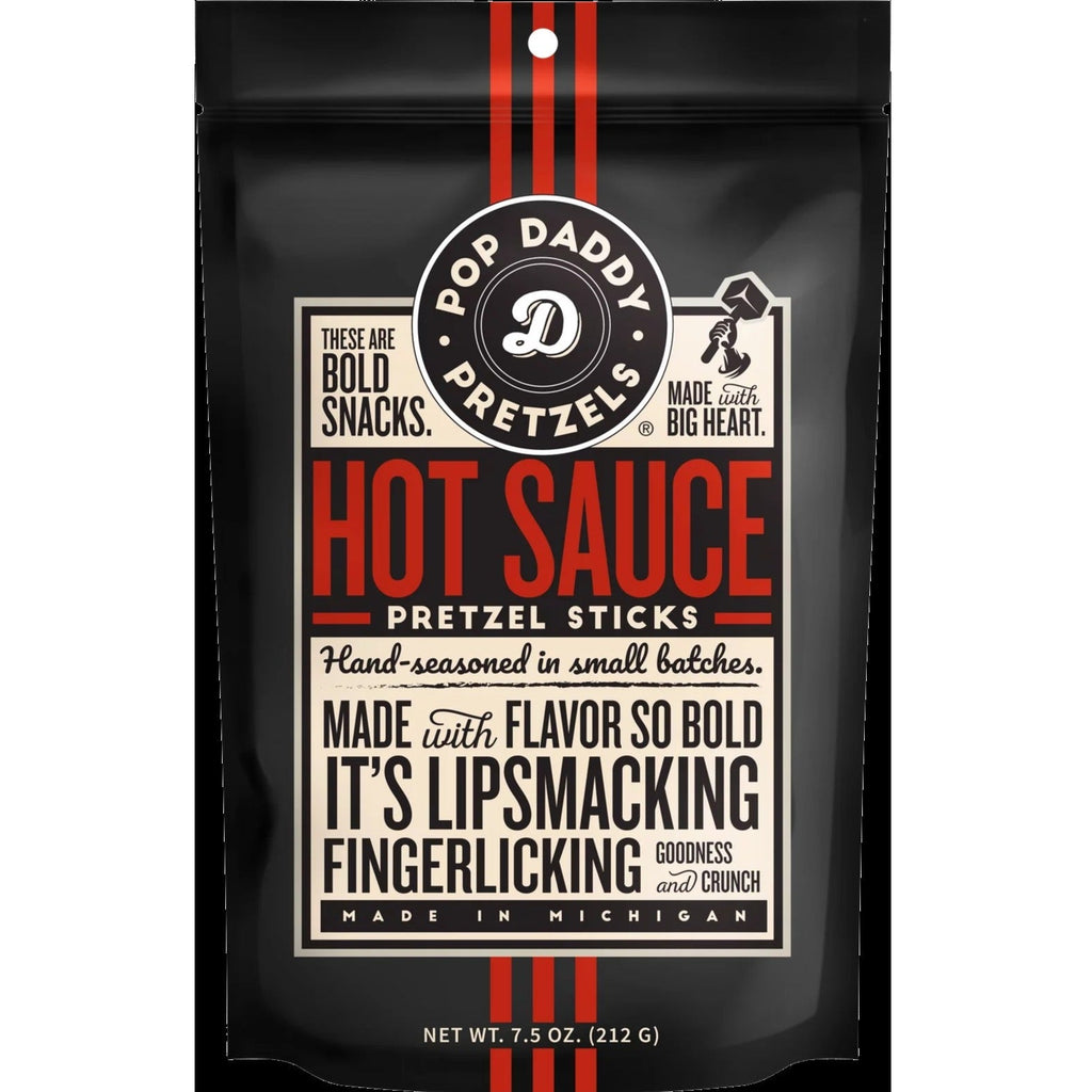 Hot Sauce Pretzel Sticks
