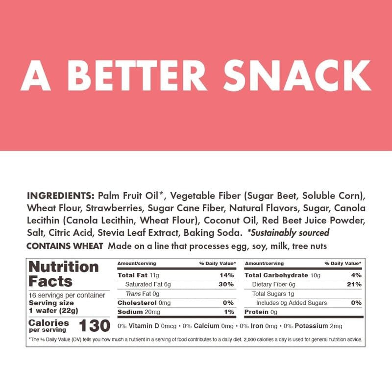 Wafer Strawberry (16 CT)
