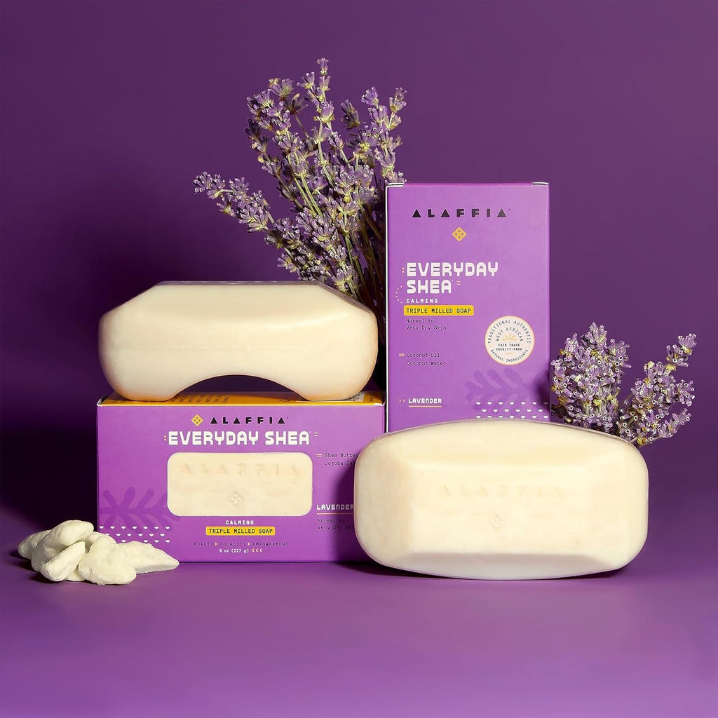 Everyday Shea Calming Triple Milled Soap Lavender