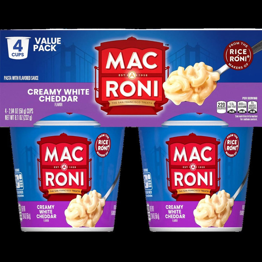 Creamy White Cheddar Macaroni & Cheese Value Pack (4 CT)