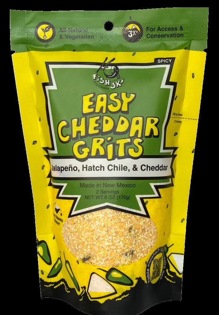Jalapeno, Hatch Green Chile & Cheddar Easy Grits