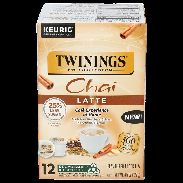 Chai Latte Black Tea K-Cup Pods