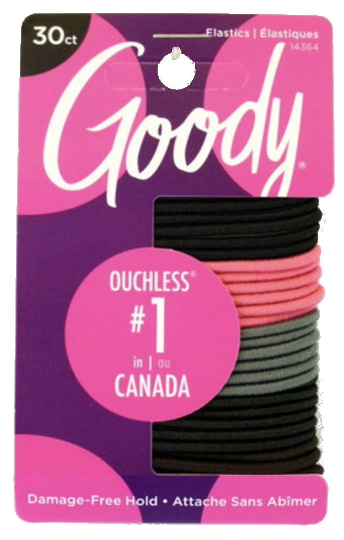 Elastics Ouchless Assorted Colors (30 CT)