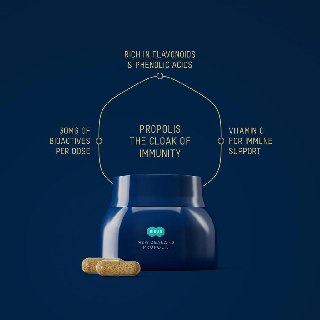 Pro Vitality Propolis Capsules With Vitamin C (90 CT)
