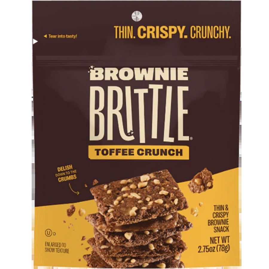 Toffee Crunch Brownie Brittle