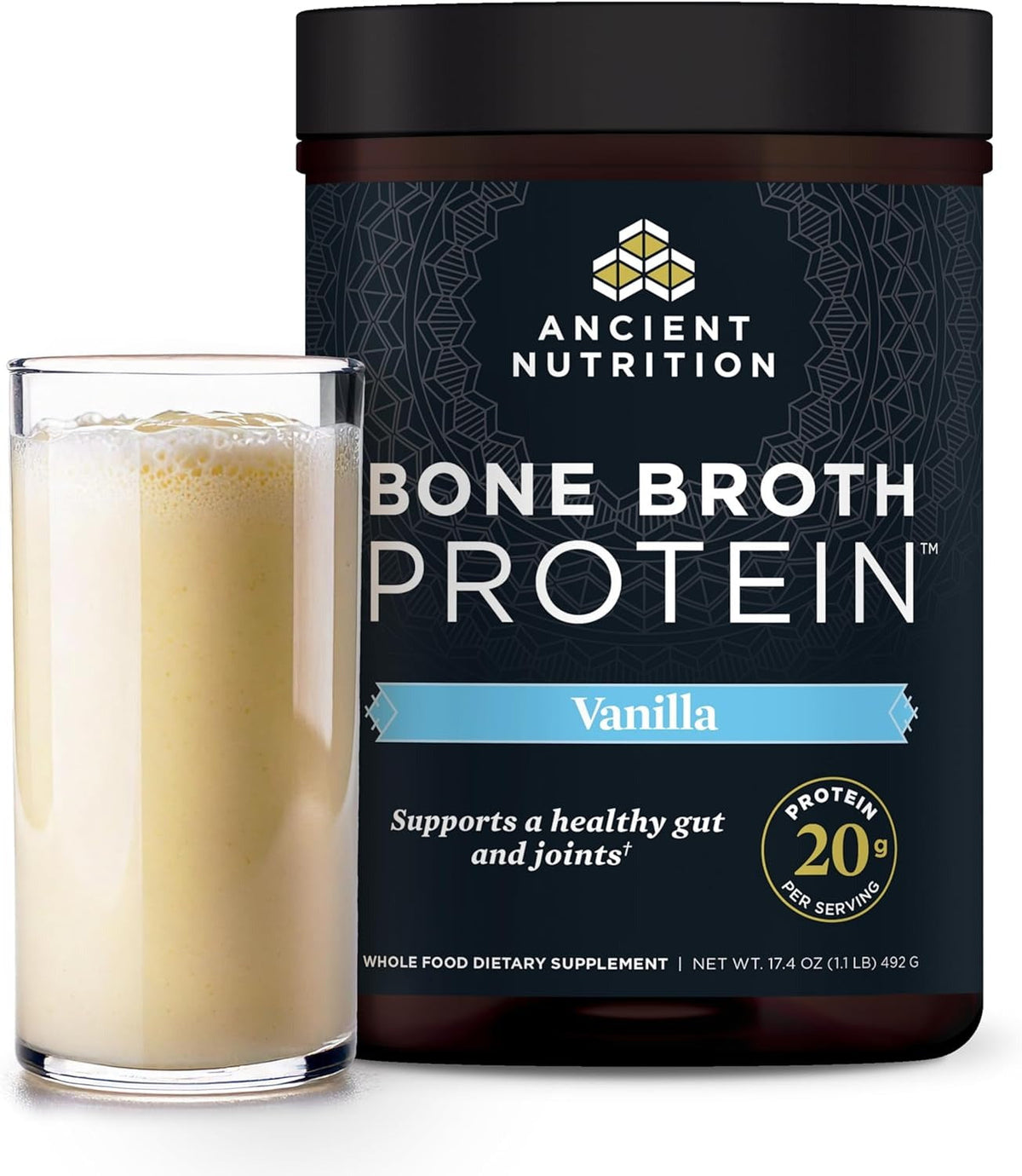 Bone Broth Protein Powder - Vanilla