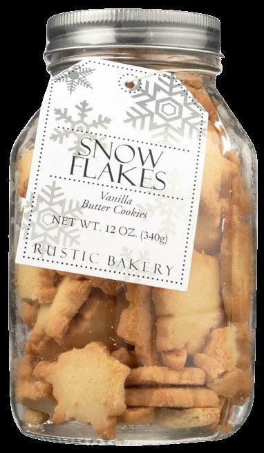 Vanilla Snowflakes Cookie Jar