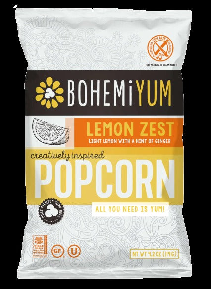 Lemon Zest Popcorn
